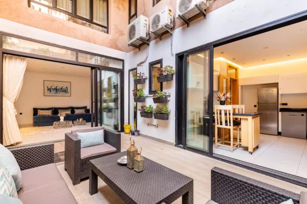 Апартаменти Loft Duplex Familial 200M2 Neuf - Centre Gueliz Марракеш Екстер'єр фото